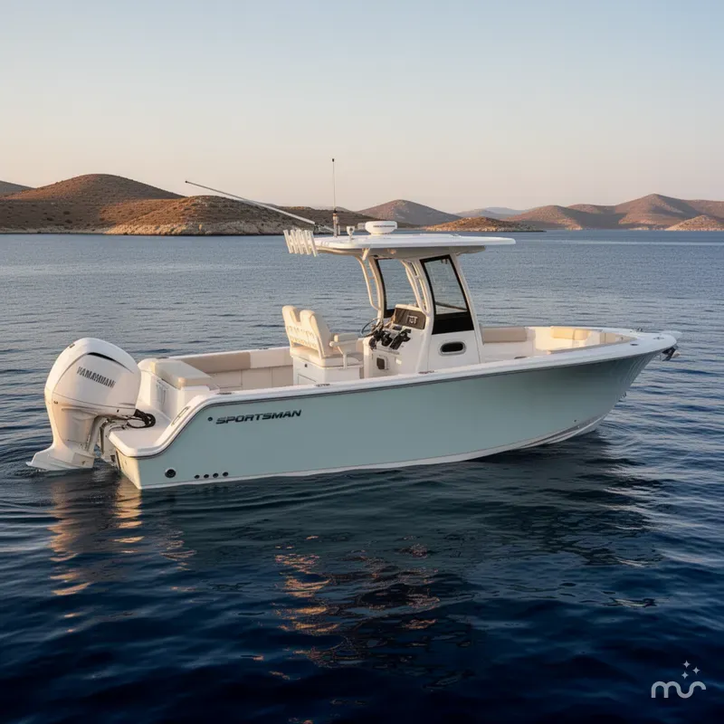 Slide: The Image of Sportsman Heritage 261 Center Console 2026 - 2