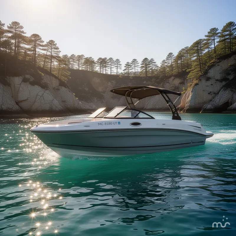 Slide: The Image of Bayliner VR6 Bowrider OB 2022 - 2