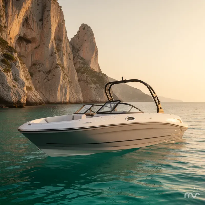 Slide: The Image of Bayliner VR6 Bowrider OB 2022 - 2