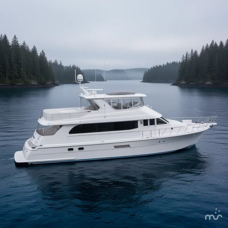 The Image of Hatteras 75 Cockpit Motor Yacht 2003 - 0