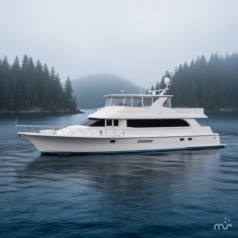 Slide: The Image of Hatteras 75 Cockpit Motor Yacht 2003 - 2