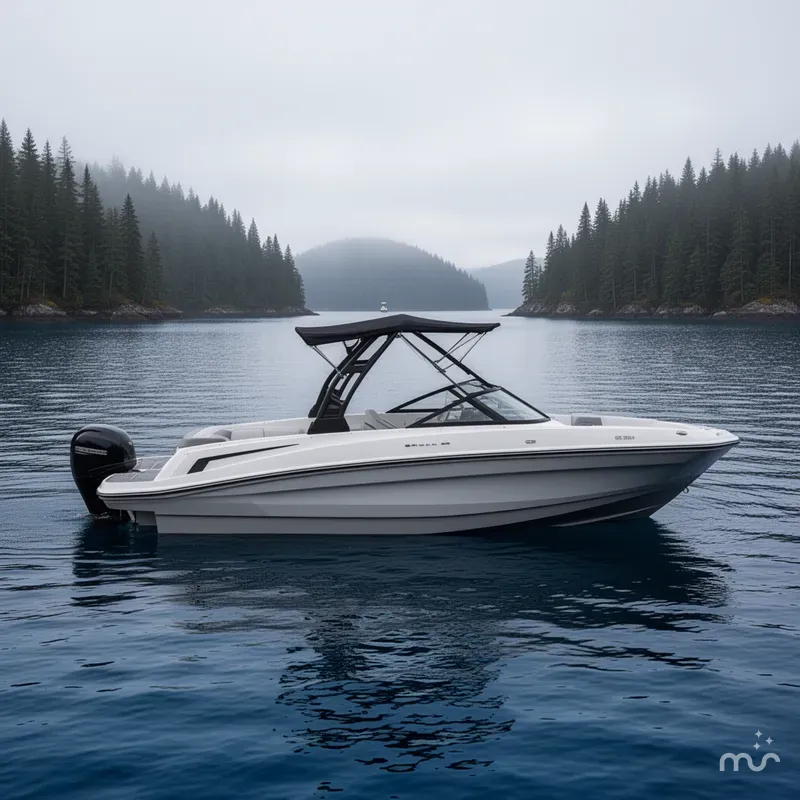 Slide: The Image of Bayliner VR6 Bowrider OB 2023 - 2