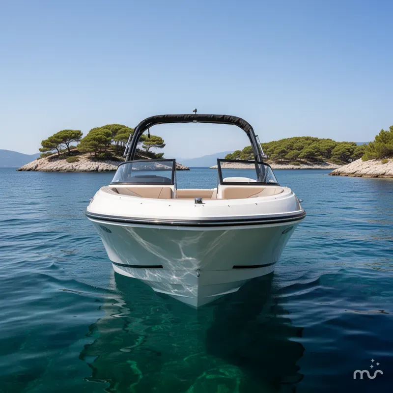 Slide: The Image of Bayliner VR4 Bowrider OB 2025 - 1