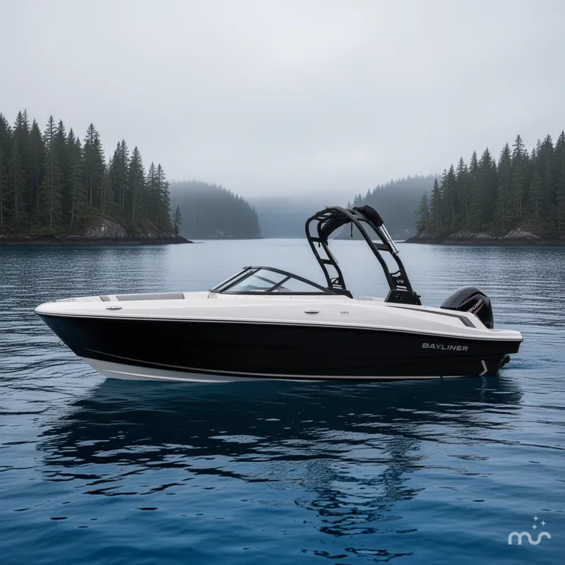 Slide: The Image of Bayliner VR4 Bowrider OB 2025 - 2