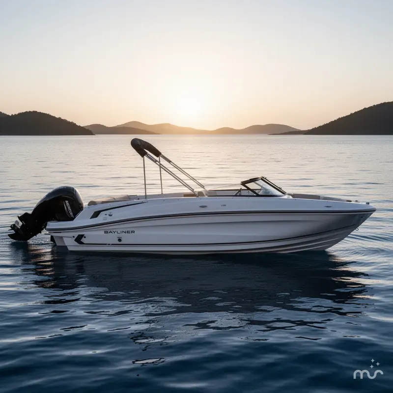 Slide: The Image of Bayliner VR6 Bowrider OB 2026 - 2