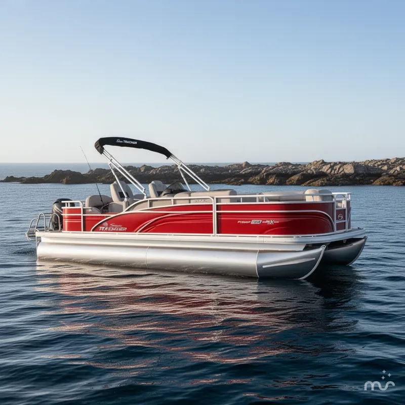 The Image of Sun Tracker Fishin' Barge 22 DLX w/115HP Pro-XS 4 Stroke 2026 - 0