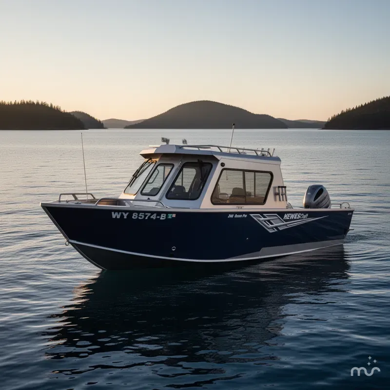 Slide: The Image of Hewescraft 240 Ocean Pro HT 2022 - 4