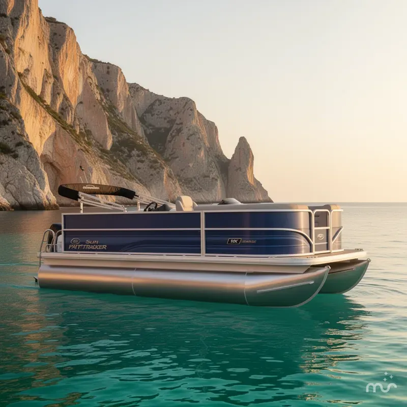 The Image of Sun Tracker Party Barge 16 DLX 2026 - 0