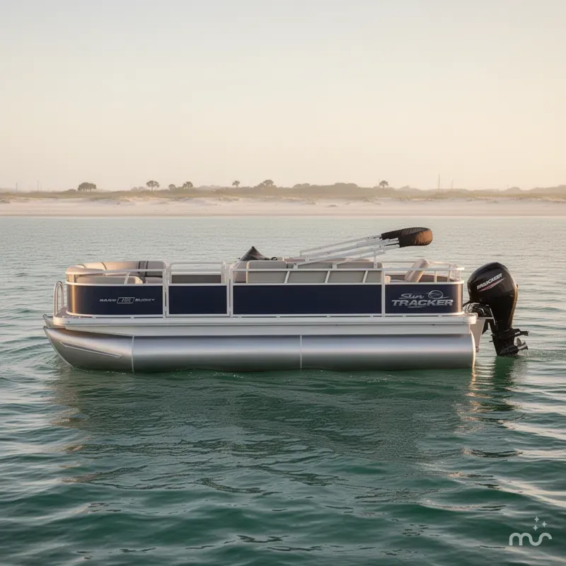 Slide: The Image of Sun Tracker Bass Buggy 18 DLX 2026 - 1