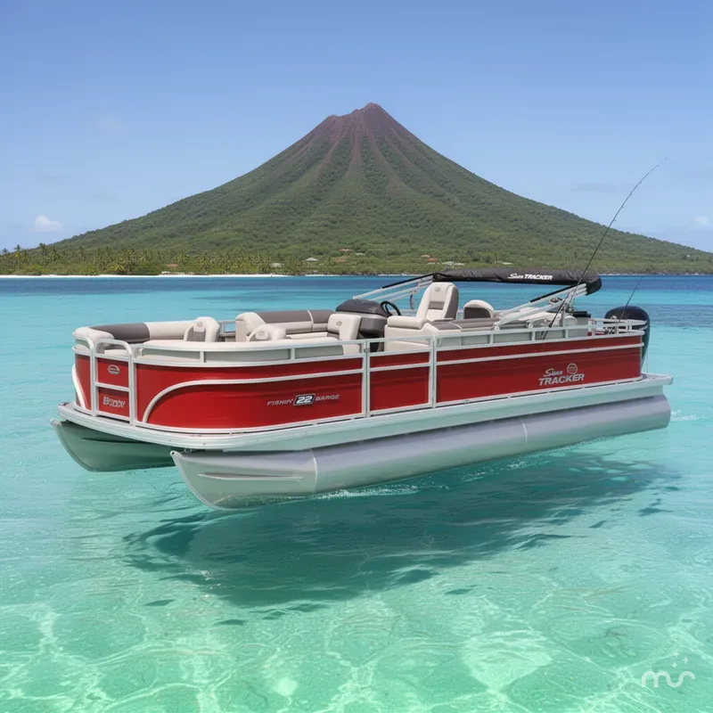 The Image of Sun Tracker Fishin' Barge 22 DLX 2026 - 0