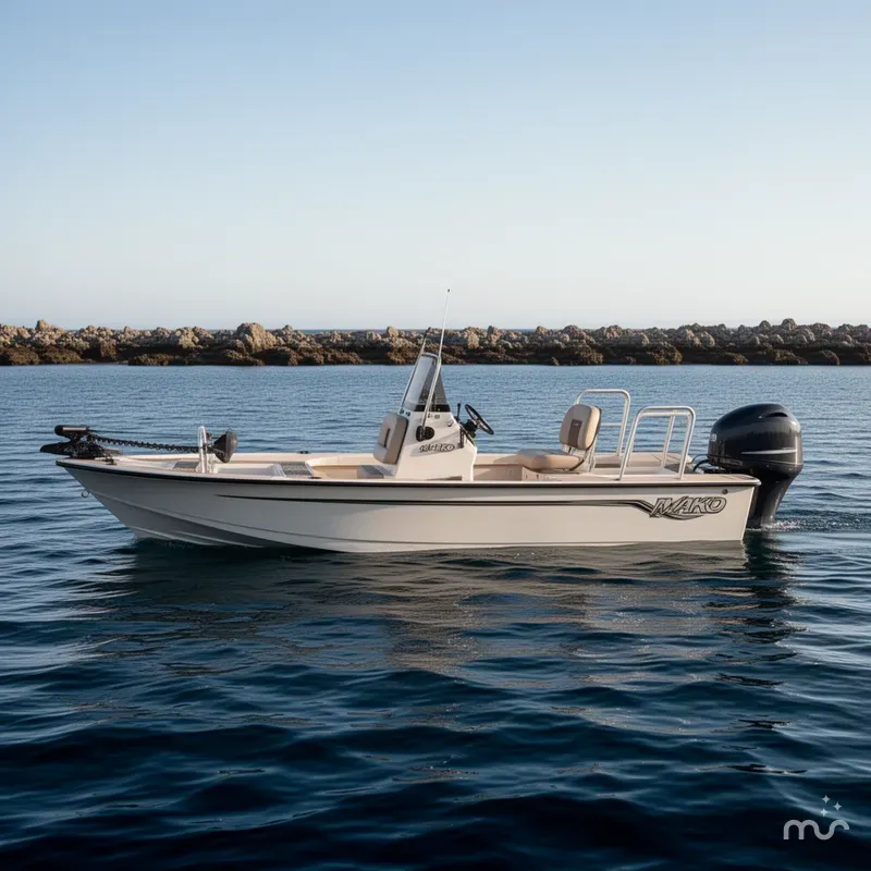 Slide: The Image of Mako 18 Pro Skiff Backwater Edition 2026 - 2