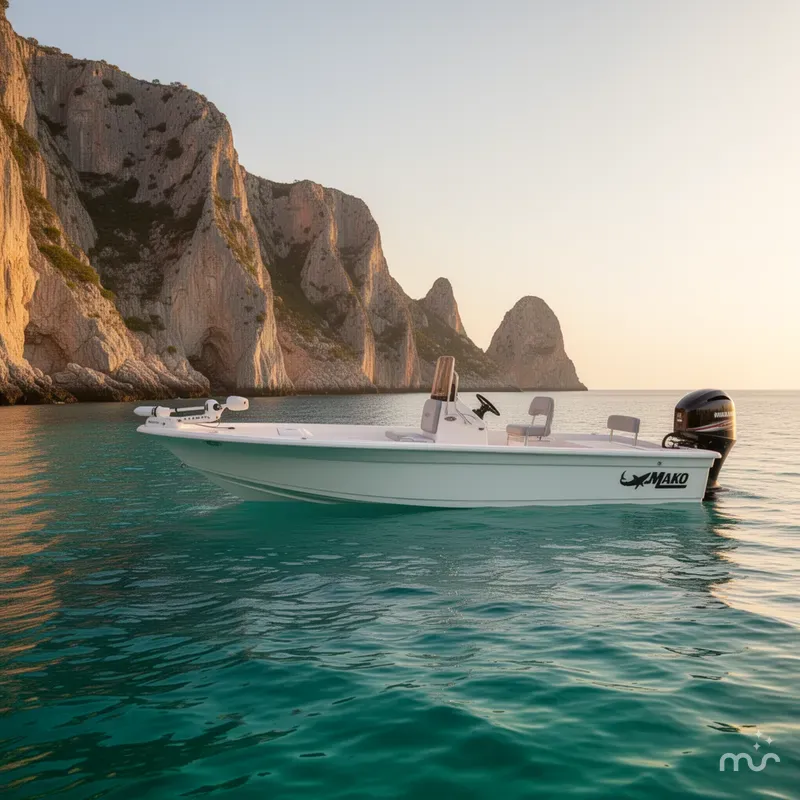 Slide: The Image of Mako 18 Pro Skiff 2026 - 2