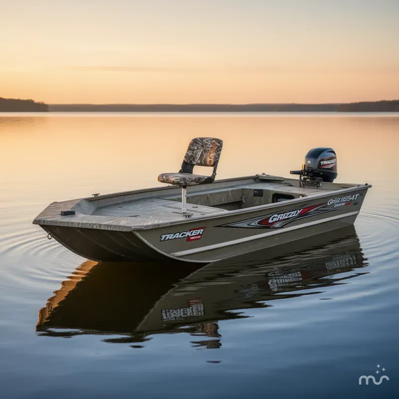 Slide: The Image of Tracker Grizzly 1654 T Sportsman 2026 - 0