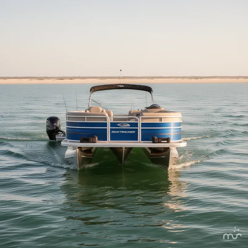 Slide: The Image of Sun Tracker Fishin' Barge 20 DLX 2026 - 3