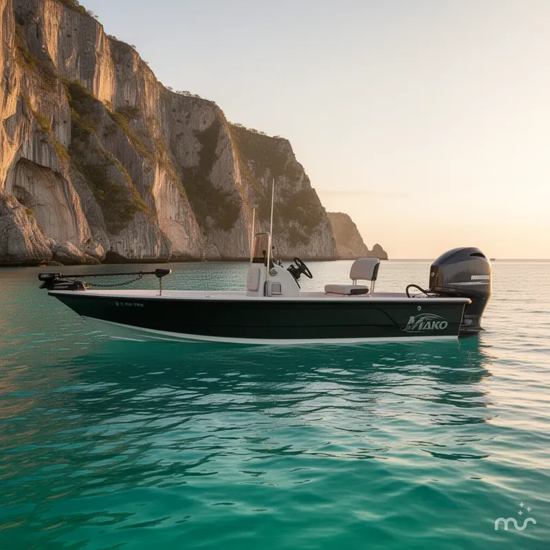 Slide: The Image of Mako 18 Pro Skiff Backwater Edition 2026 - 2