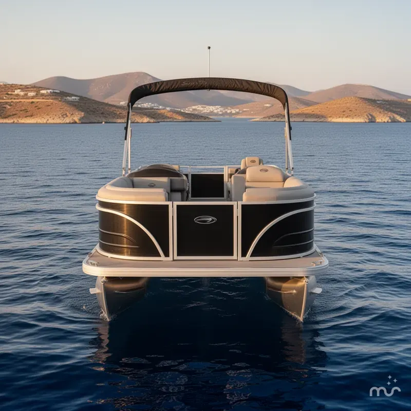 Slide: The Image of Sun Tracker Party Barge 22 RF DLX 2026 - 3