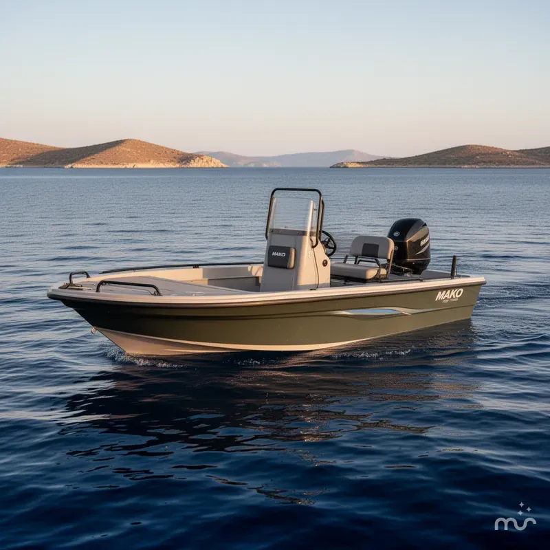 Slide: The Image of Mako 18 Pro Skiff Backwater Edition 2026 - 2