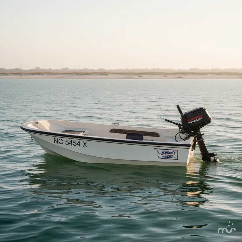Slide: The Image of Boston Whaler Tender 9 1989 - 0