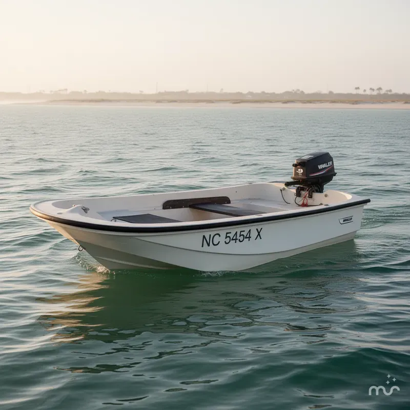 Slide: The Image of Boston Whaler Tender 9 1989 - 1