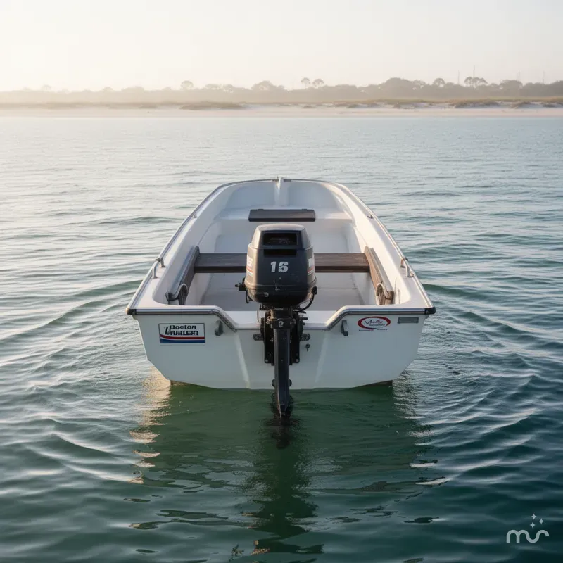 Slide: The Image of Boston Whaler Tender 9 1989 - 2