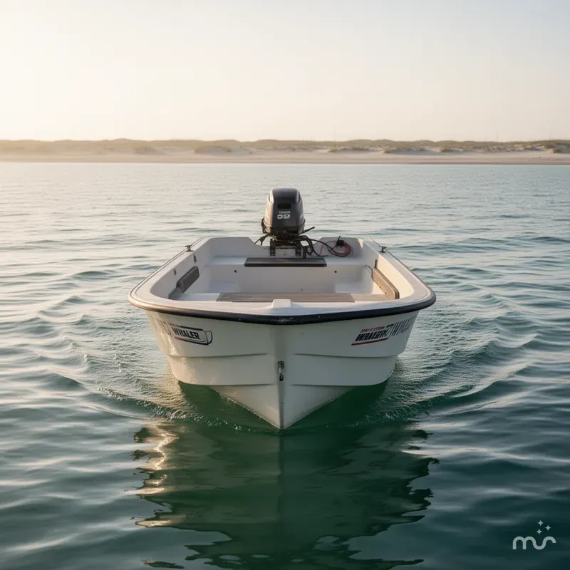 Slide: The Image of Boston Whaler Tender 9 1989 - 3