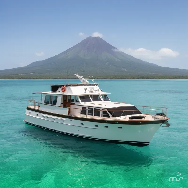 The Image of Burger Flush Deck Motor Yacht 1968 - 0