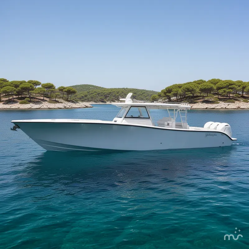 Slide: The Image of Yellowfin 42 Offshore 2023 - 2