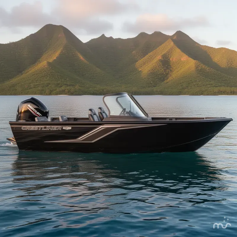 Slide: The Image of Crestliner 1750 Hawk 2026 - 2
