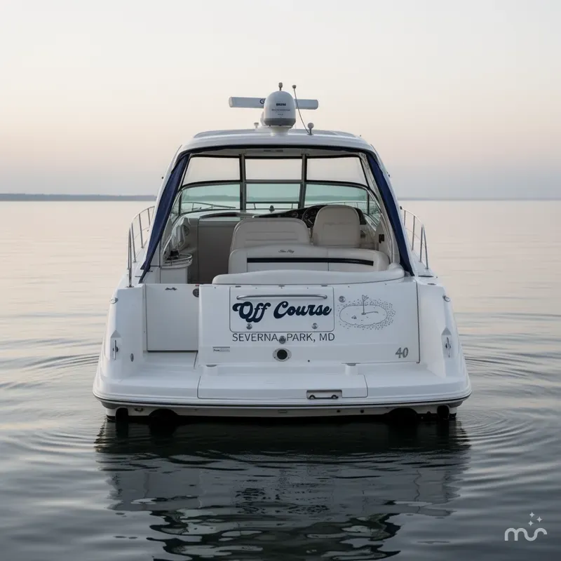 Slide: The Image of Sea Ray 40 Sundancer 2008 - 1