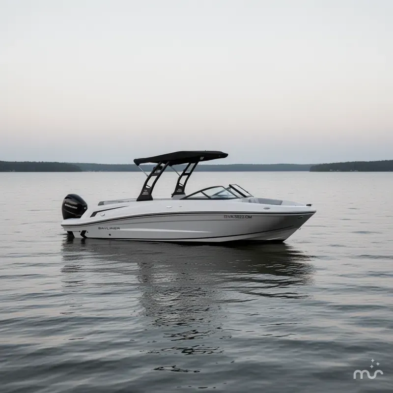 Slide: The Image of Bayliner VR6 Bowrider OB 2025 - 4