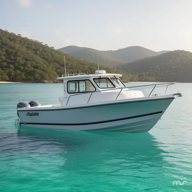 Slide: The Image of Parker Marine 227 Explorer 2026 - 2