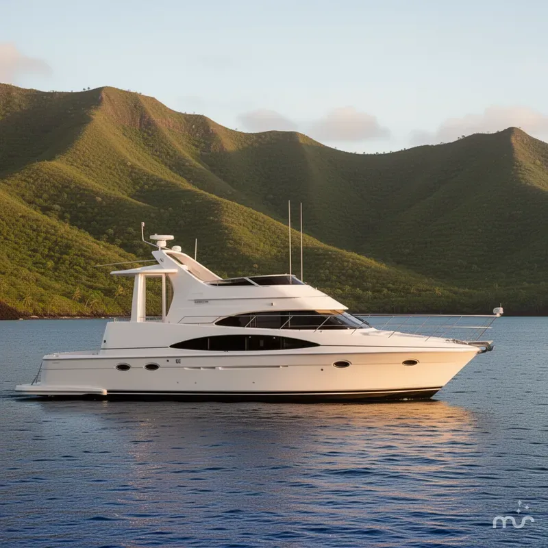 Slide: The Image of Carver Yachts 444 Cockpit Motor Yacht 2003 - 2
