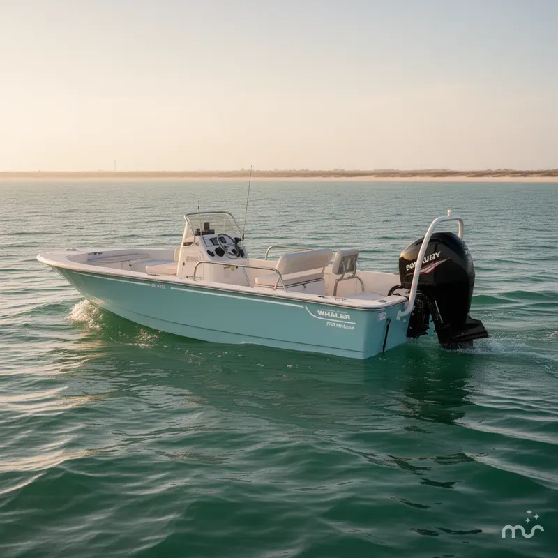 Slide: The Image of Boston Whaler 170 Montauk 2025 - 2