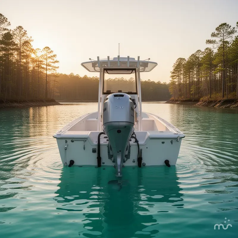 Slide: The Image of Sportsman Masters 247OE Bay Boat 2026 - 3