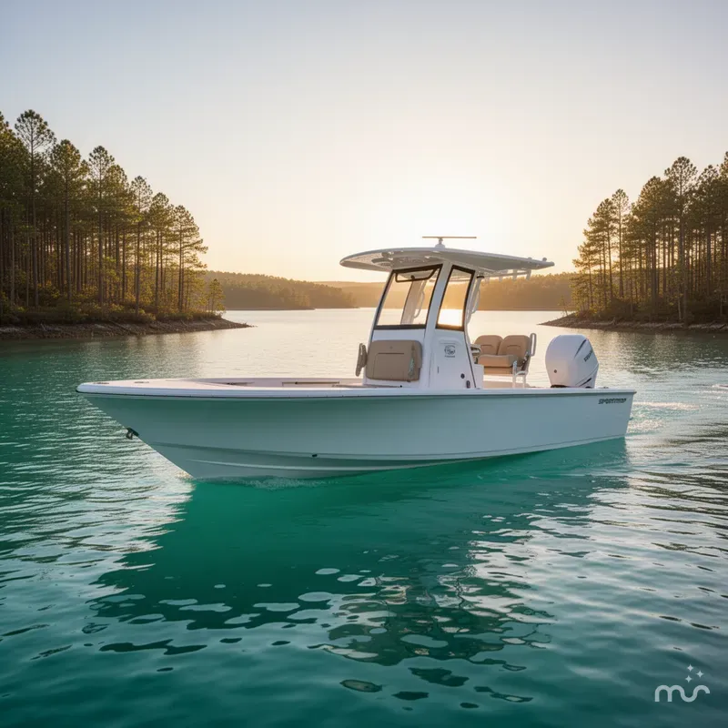 Slide: The Image of Sportsman Masters 247OE Bay Boat 2026 - 4