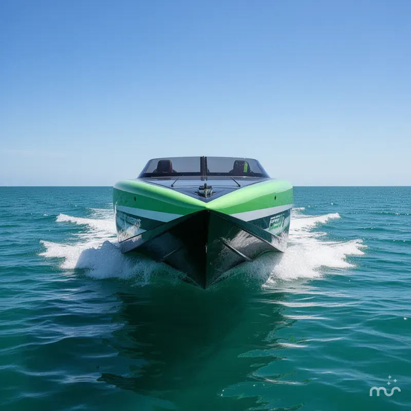 Slide: The Image of Performance Powerboats P360 2025 - 2