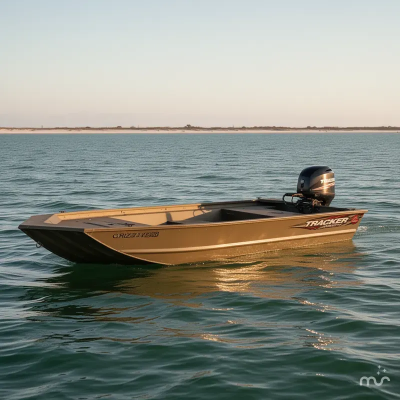 Slide: The Image of Tracker Grizzly 1648 Utility 2026 - 2