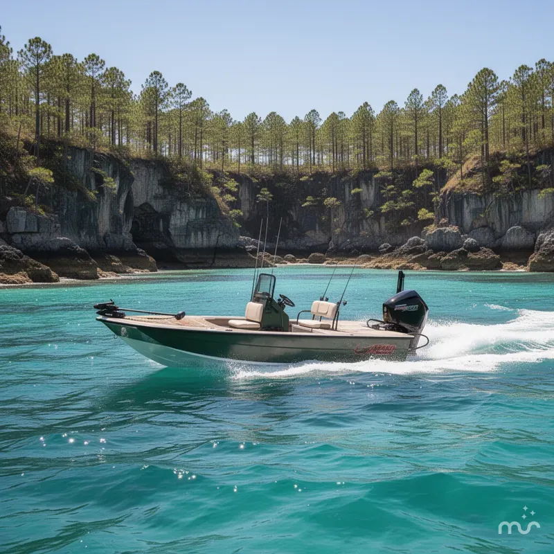 Slide: The Image of Mako 18 Pro Skiff Backwater Edition 2026 - 4