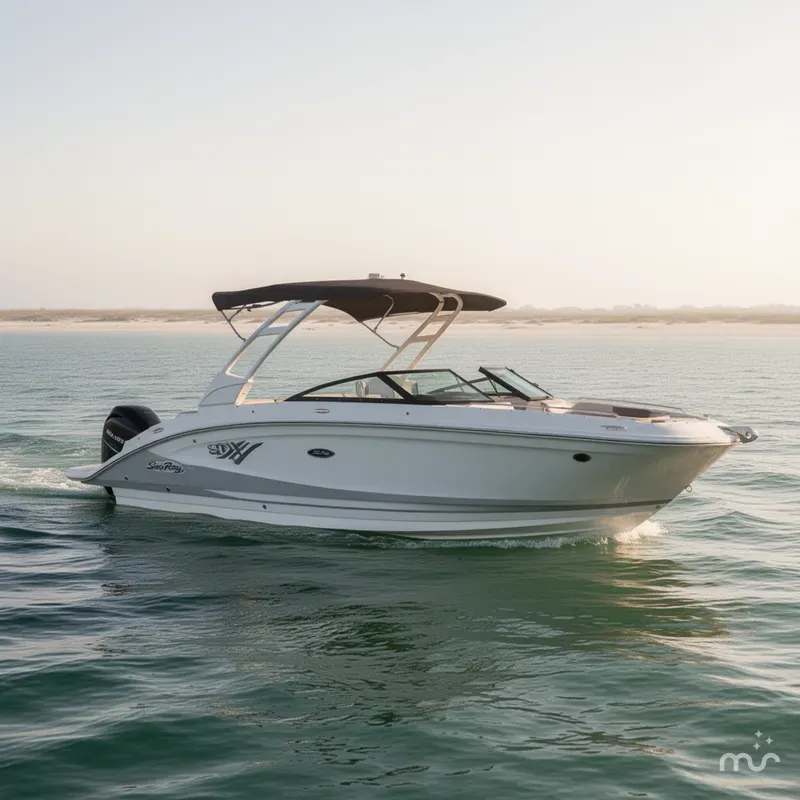 Slide: The Image of Sea Ray SDX 270 Outboard 2024 - 0