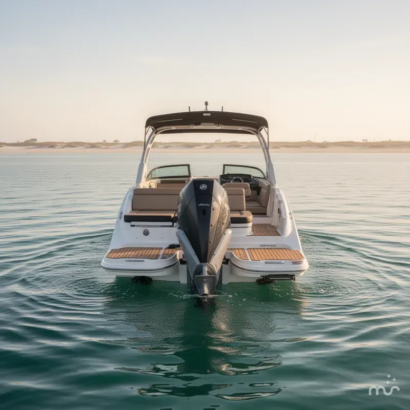 Slide: The Image of Sea Ray SDX 270 Outboard 2024 - 3