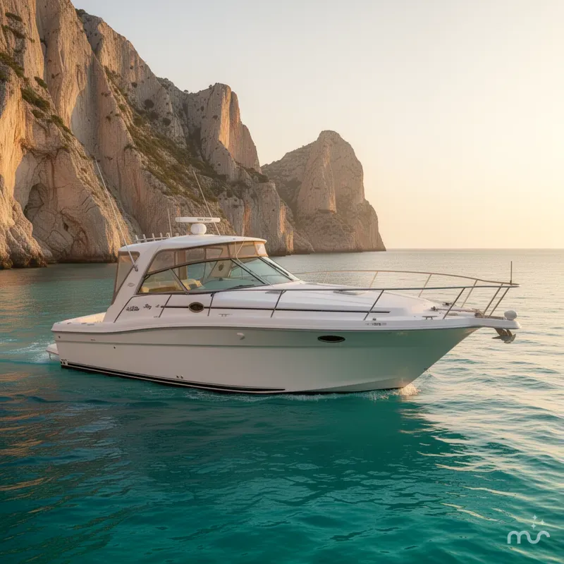 Slide: The Image of Sea Ray 370 Express Cruiser 2000 - 2