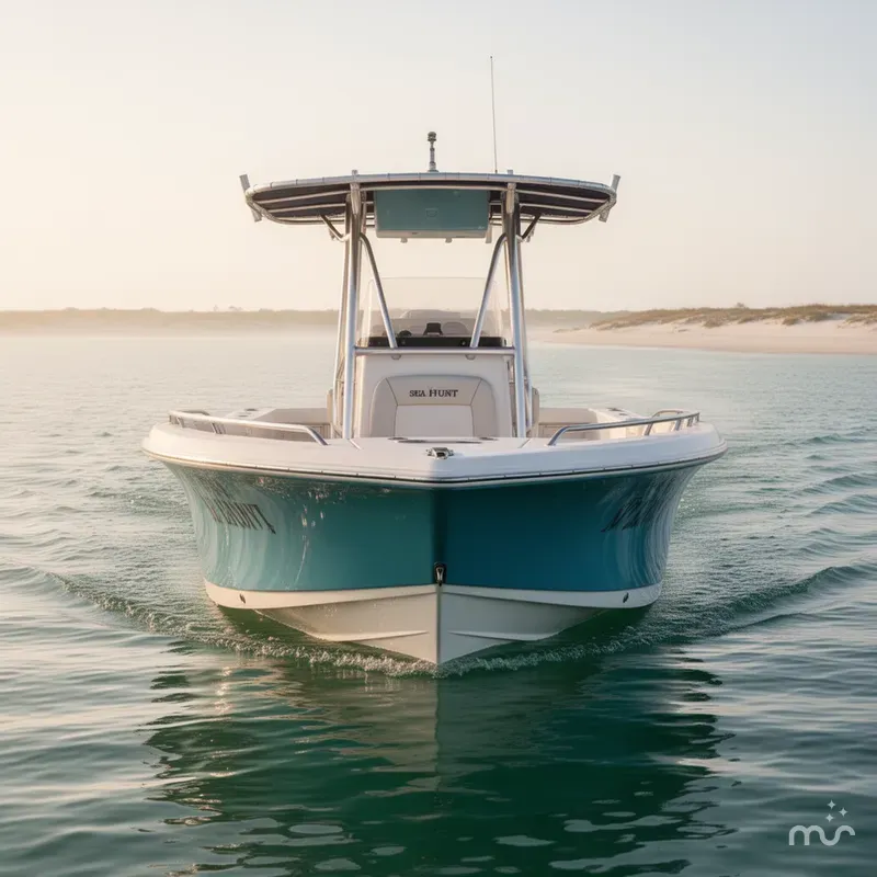 Slide: The Image of Sea Hunt Triton 220 2010 - 3