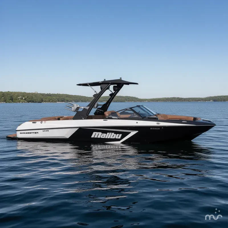 Slide: The Image of Malibu Wakesetter 24 MXZ 2024 - 2