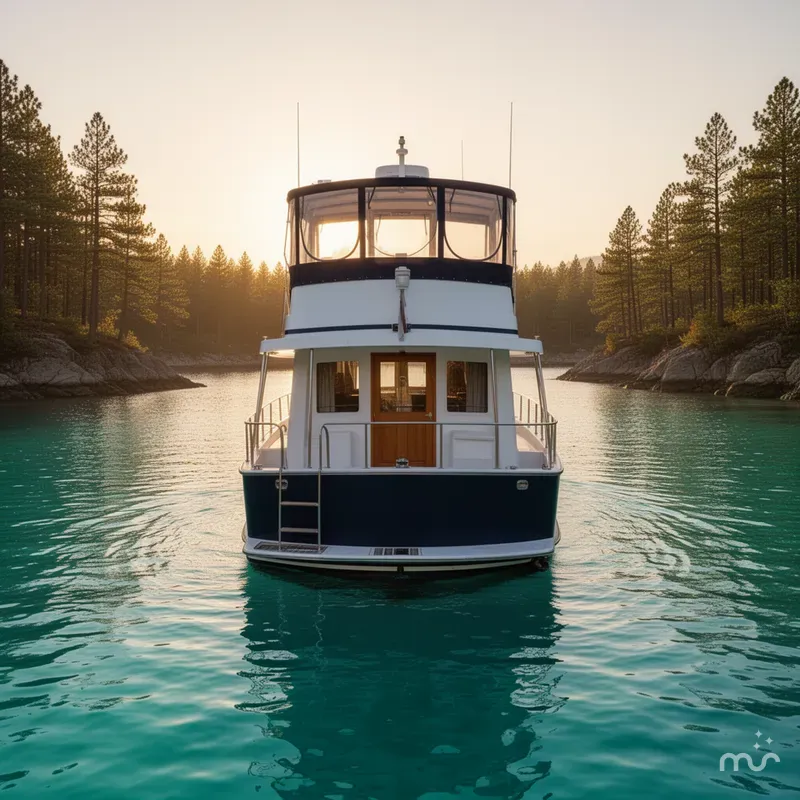 Slide: The Image of Mainship 390 Trawler 2000 - 3
