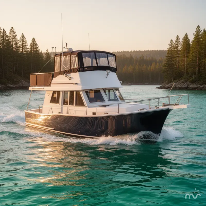 Slide: The Image of Mainship 390 Trawler 2000 - 4