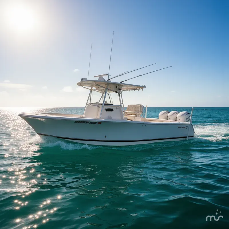 Slide: The Image of Regulator Marine 32 Center Console 2003 - 4