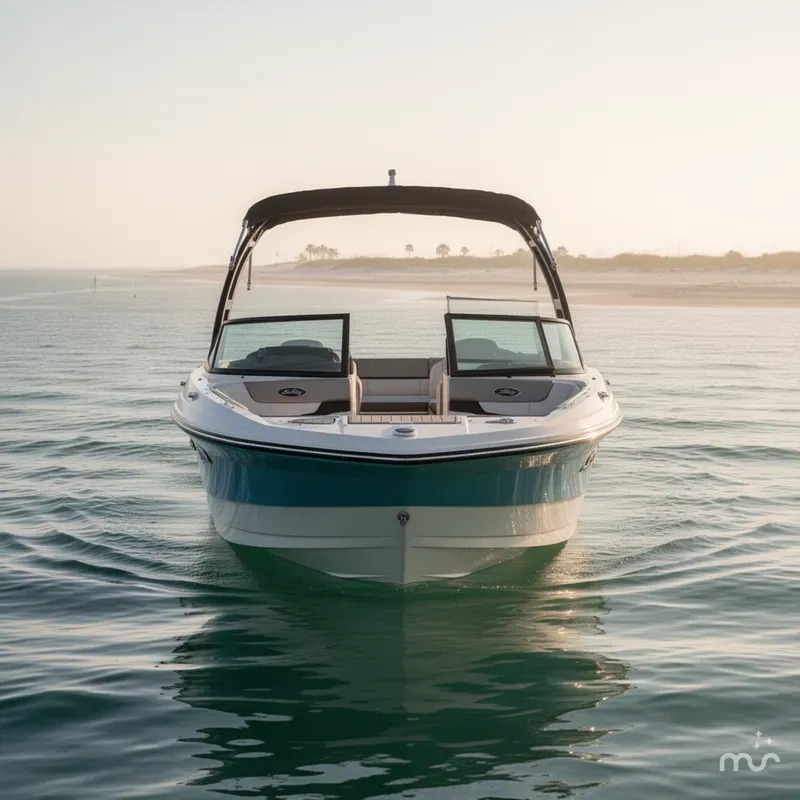 Slide: The Image of Sea Ray 21 SPX OB 2022 - 2