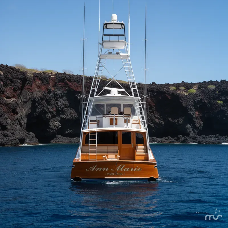 Slide: The Image of Merritt Yachts Sportfish 1993 - 3