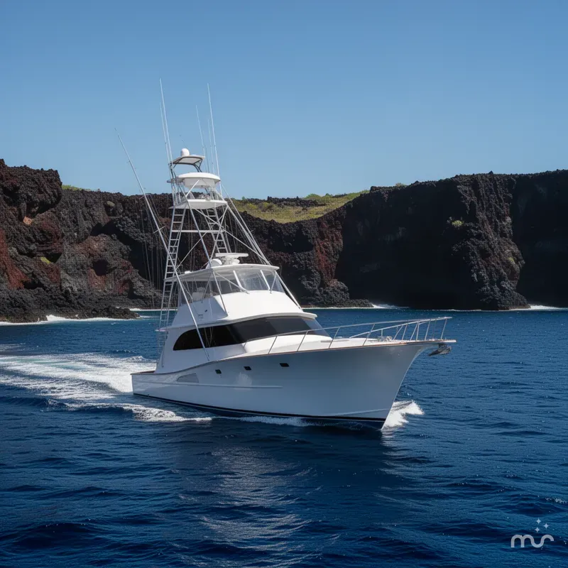 Slide: The Image of Merritt Yachts Sportfish 1993 - 4
