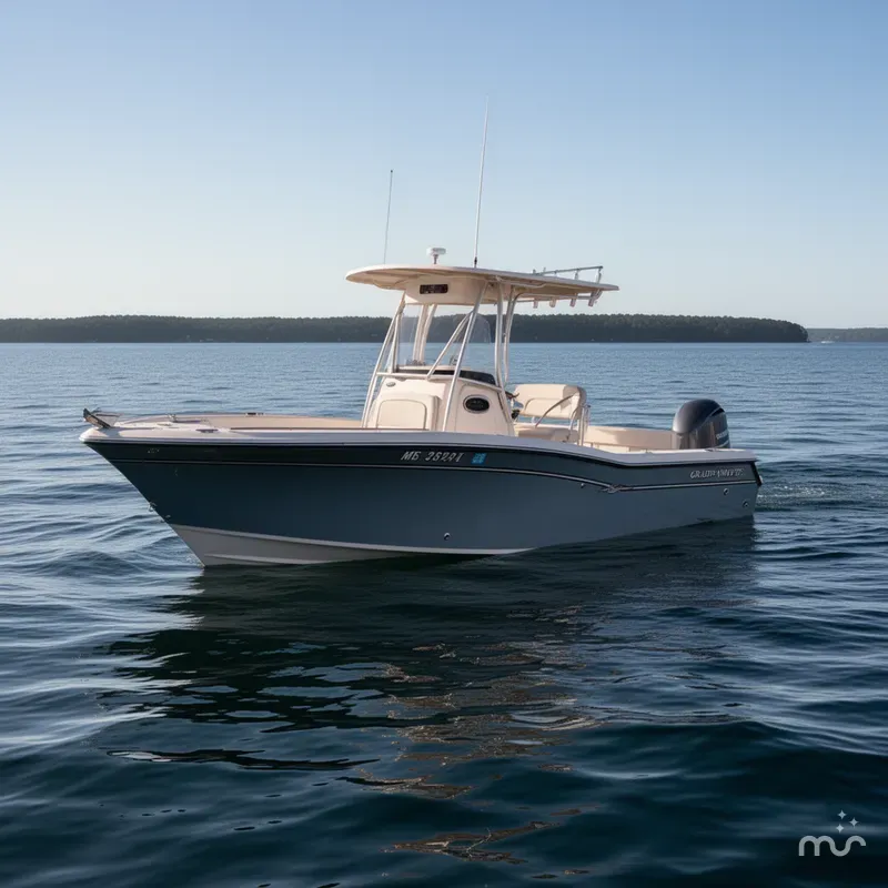 Slide: The Image of Grady-White Fisherman 230 2016 - 2